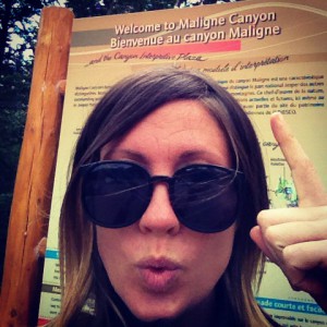 Maligne Canyon fit chicks